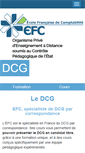 Mobile Screenshot of dcg.efcformation.com